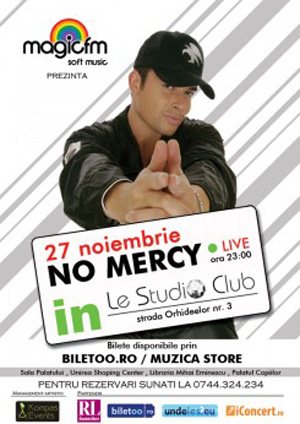 Concert No Mercy Bucuresti
