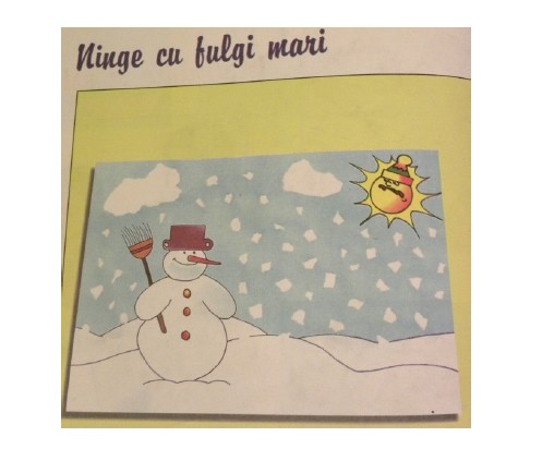 ninge cu fulgi mari Atelierul Ninge cu fulgi mari