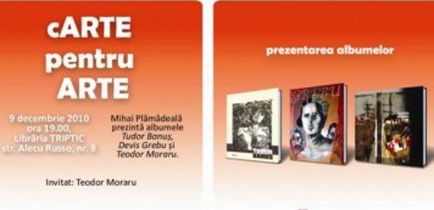 A treia intalnire din seria "cARTE pentru ARTE"