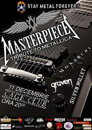 Concert Masterpiece - tribut Metallica in Cage Club