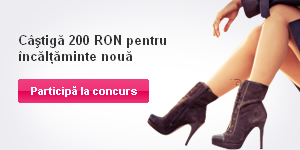 Concursuri online: Castiga un voucher de 200 lei pentru o pereche noua de pantofi