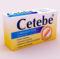 Supliment alimentar Cetebe C Immunity Plus Supliment alimentar Cetebe C Immunity Plus