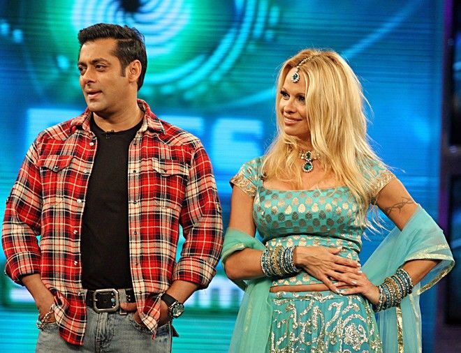 Salman Khan cu Pamela Anderson