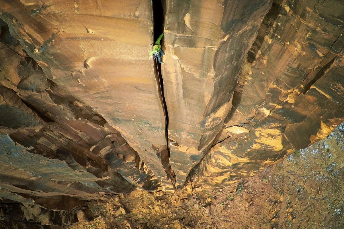 Moab Rock Climbing, Utah
