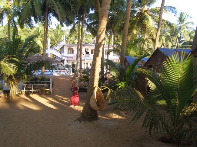 Plaja Agonda din Goa, India