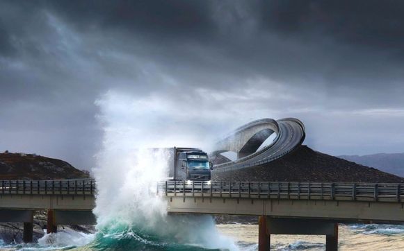 Atlantic Ocean Road, Norvegia