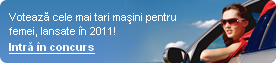 Autovot la feminin - Voteaza cele mai tari masini pentru femei lansate in 2011 - Eva.ro