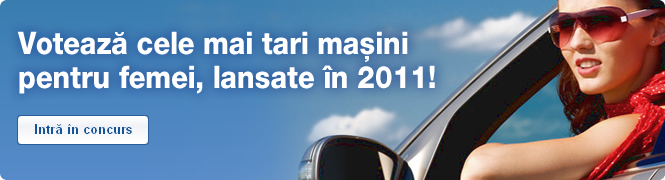 Autovot la feminin - Voteaza cele mai tari masini pentru femei lansate in 2011 - Eva.ro