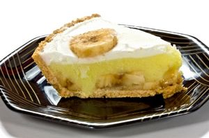 Tarta cu crema de banane
