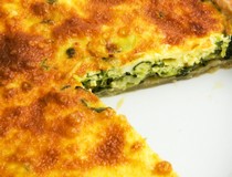 Quiche cu morcovi si spanac