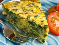 Quiche verde (cu praz, verdeata si spanac)