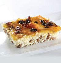 Budinca de paine cu fructe uscate