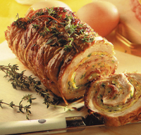 Pulpa de vitel in aluat frantuzesc
