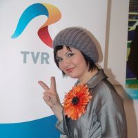 Geta Burlacu, reprezentata Moldovei la Eurovision 2008, prezenta la Bucuresti