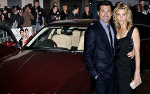 Patrick Dempsey a ajuns la premiera filmului sau intr-un superb Maserati