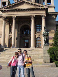 Nico si Vlad viziteaza Belgrad-ul