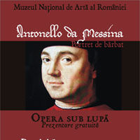 Capodopera "Portret de barbat" de Antonello da Messina, la MNAR