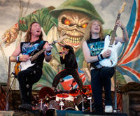 Membrii Iron Maiden, sedinte de masaj dupa concert