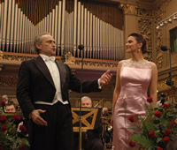 Soprana Alexandra Coman canta alaturi de Jose Carreras la Sala Palatului