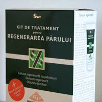 Kit regenerare Gerovital Plant Tratament pentru par