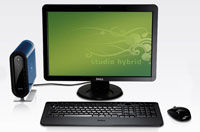 Dell Studio Hybrid, un PC mic, verde si destept