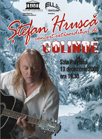 Concert extraordinar de Colinde, sustinut de Stefan Hrusca