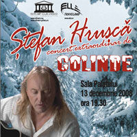 Concert extraordinar de Colinde, sustinut de Stefan Hrusca