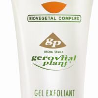 Gel exfoliant Gerovital Plant cu granule naturale