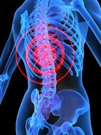 durere surdă în coloana vertebrală între omoplați