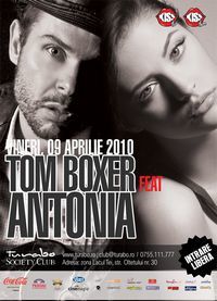 Tom Boxer & Antonia, vineri in Turabo Society Club