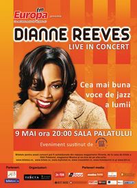 Cea mai buna voce de jazz a lumii, Dianne Reeves, revine la Bucuresti!