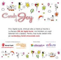 Heidi Chocolat lanseaza campania de responsabilitate sociala 