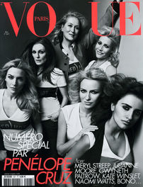 Penelope Cruz, editor pentru Vogue