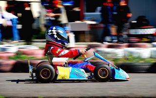 Kartingul - pentru copiii perseverenti