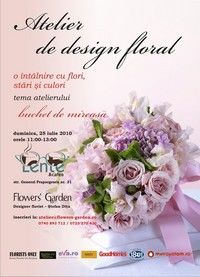 Atelier de design floral duminica, 25 iulie