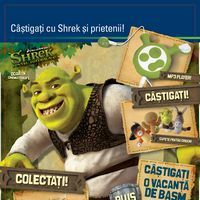 Shrek si prietenii lui debuteaza in statiile OMV si PETROMV