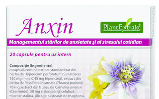 Anxin te ajută să controlezi stările de anxietate şi stresul cotidian
