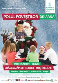 Moş Crăciun vine de la Băneasa Shopping City