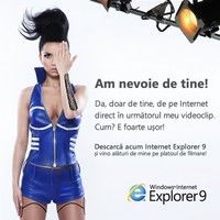 Pariază pe INNA si Internet Explorer 9