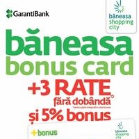 Shopping nelimitat de sărbători cu Băneasa Bonus Card
