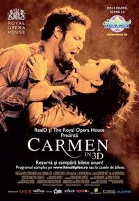 Opera Carmen de Bizet, în format 3D