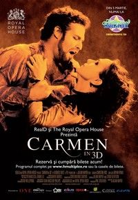 Premieră absolută: opera Carmen de Bizet, în format 3D