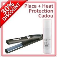 Placa Toni&Guy Tourmalin + CADOU Heat Protection Spray