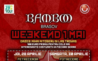 Bamboo Brasov organizeaza cele mai reusite petreceri de 1 Mai