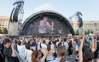 Concertul Bon Jovi la Bucureşti, în imagini