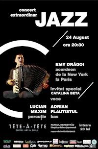 Concert de jazz cu Emy Dragoi