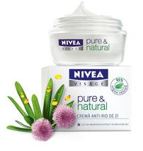 Crema anti-rid de zi NIVEA VISAGE pure & natural