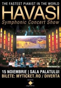 Cel mai rapid pianist intr-un concert istoric la Bucuresti: Havasi