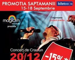 Zilele acestea, biletele pentru concertul „Demis Roussos” sunt mai ieftine!