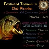 Festivalul toamnei în club Pirahna